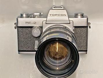 Topcon RE 2 con 38-100mm macro