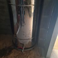 fusto olio 110 litri in acciaio