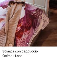 sciarpa con cappuccio 