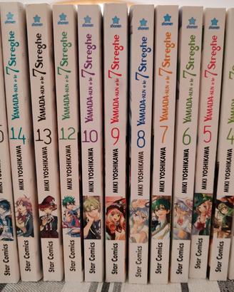 manga yamada - cun e le 7 streghe