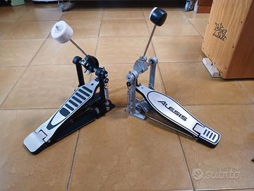 kick pad piu due pedali batteria 