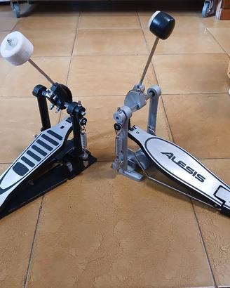 kick pad piu due pedali batteria 