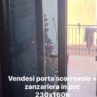 Porta scorrevole esterno in pvc