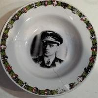 Piatto propaganda nazista.