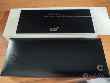 Penna a sfera MONT BLANC classica placcata oro