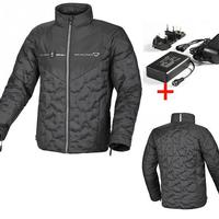 GIACCA RISCALDATA MOTO MACNA + BATTERIA 12V 6AH