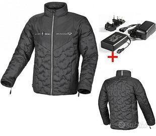 GIACCA RISCALDATA MOTO MACNA + BATTERIA 12V 6AH