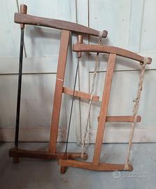 Antica sega a telaio prima metà del 900