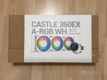 Dissipatore aio Deepcool Castle 360EX A-RGB WH