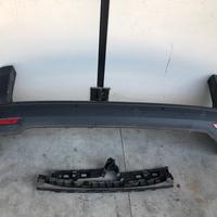 Paraurti posteriore VW Caddy 2022 nero plastica