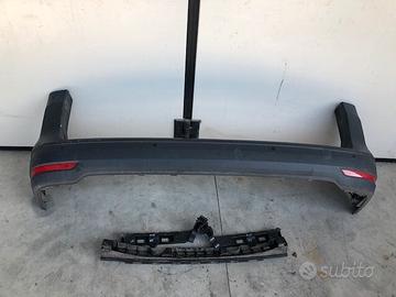 Paraurti posteriore VW Caddy 2022 nero plastica