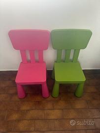 Sedie bambini Ikea