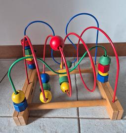 Gioco in legno IKea Rollercoaster 