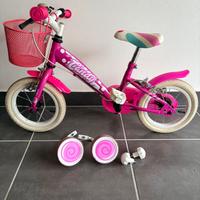 Bicicletta bambina CANDY Fucsia 12”