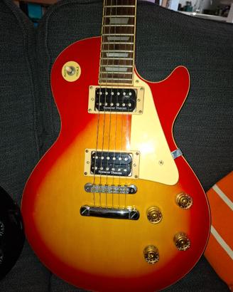 Chitarra elettrica Jim Harley Les Paul burn red