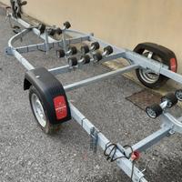 Rimorchio trasporto imbarcazioni Satellite 750 kg