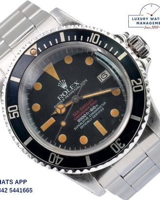 ROLEX Sea-Dweller 1665 MK4 double red written
