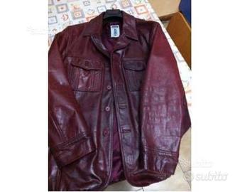 Giacca in pelle uomo