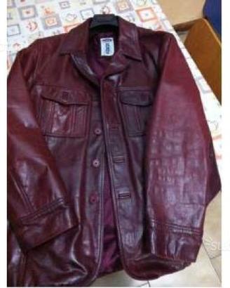 Giacca in pelle uomo