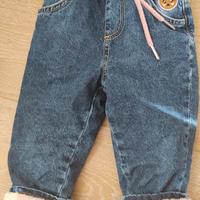 pantaloni invernali bimba 12-18m