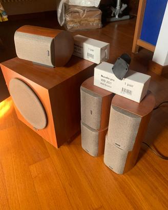 Subwofer AUDIO PRO e 5 altoparlanti
