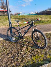 bici MTB in carbonio della Carraro