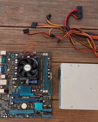 CPU, RAM, scheda madre, alimentatore 
