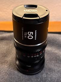 Laowa Nanomorph 1.5x 50mm T 2.4- sony e/dji dl/MFT