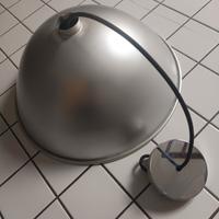 lampadario in acciaio 