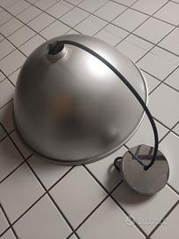 lampadario in acciaio 