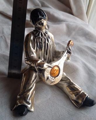 Pulcinella con mandolino