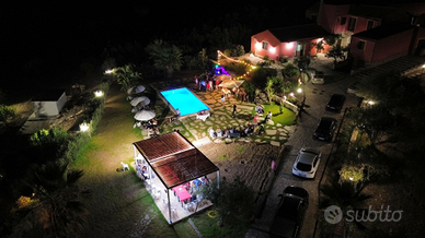 Splendida location con piscina per eventi