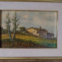 Quadro di Luciano Torsi CAMPAGNA TOSCANA del 1959