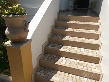 PLM pavimenti scale in pietra in sampietrini