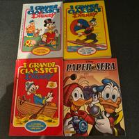 Disney n. 4 giornalini fumetti lotto