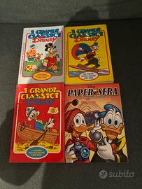 Disney n. 4 giornalini fumetti lotto