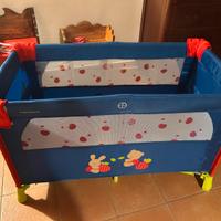 Lettino pieghevole Foppapedretti con materasso