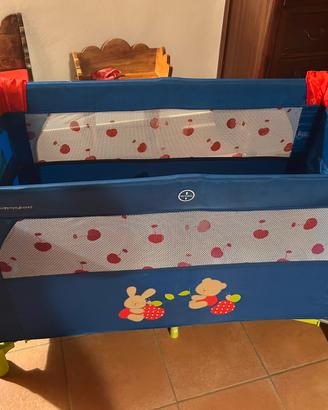 Lettino pieghevole Foppapedretti con materasso
