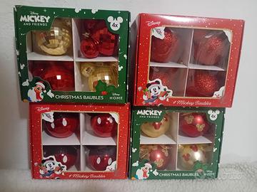 set palline albero di Natale Mickey Mouse Disney