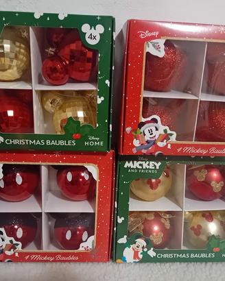 set palline albero di Natale Mickey Mouse Disney