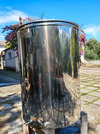 Serbatoio acciaio inox 400lt 