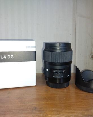 sigma 35mm art f1.4 dg hsm per canon