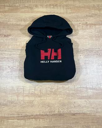 Felpa Helly Hansen HH Logo Hoodie Nera Rossa – XL