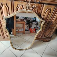 specchio in ferro battuto altezza 106