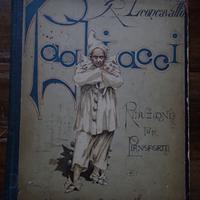 Spartito musicale opera "Pagliacci" di Leoncavallo