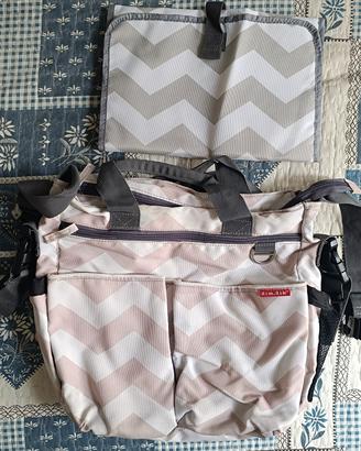borsa cambio pannolini da attaccare al passeggino 