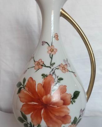 Vaso Caraffa Limoges Francia Porcellana 23,5cm