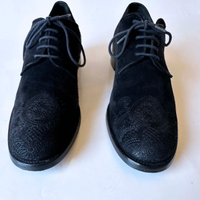 Scarpe Prada uomo 40 eleganti in scamosciato nero