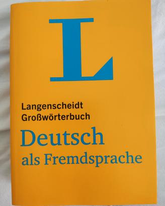 Vocabolario Tedesco Langenscheidt 
