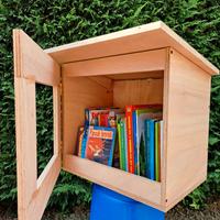 Casetta bookcrossing in legno kit di montaggio 